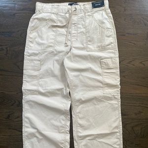 Adjustable rise baggy pant